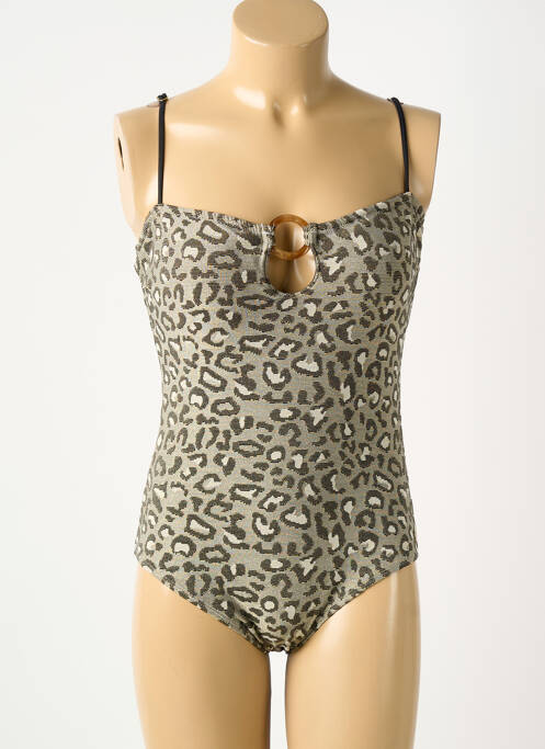 Maillot de bain 1 pièce gris LES TROPEZIENNES PAR M.BELARBI femme