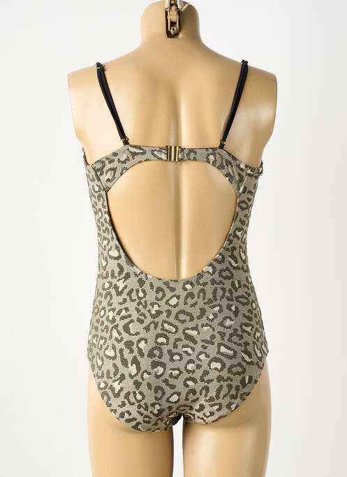 Maillot de bain 1 pièce gris LES TROPEZIENNES PAR M.BELARBI femme