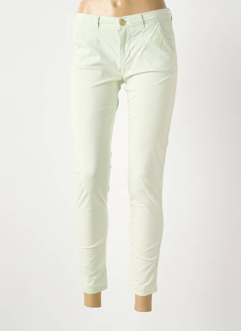 Pantalon 7/8 vert REIKO femme