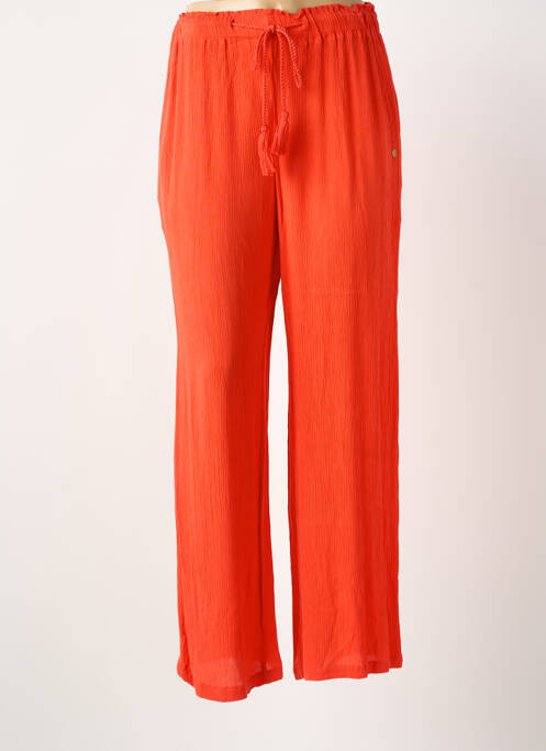 Pantalon droit orange LES TROPEZIENNES PAR M.BELARBI femme