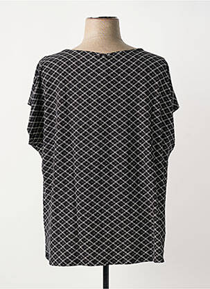 T-shirt imprimé fantaisie manches courtes noir SHEEGO femme