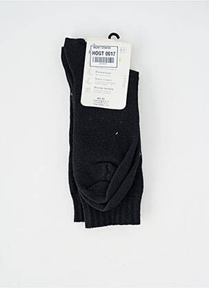 Chaussettes imprimé fantaisie noir PERRIN homme
