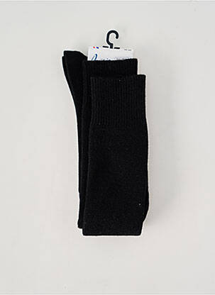 Chaussettes stretch noir PERRIN homme