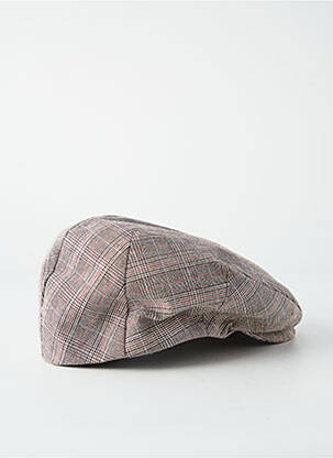 Casquette imprimé carreaux gris BOCAGE homme