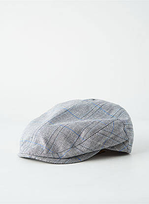 Casquette imprimé carreaux gris BOCAGE homme