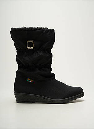 Bottes fourrée talon de 4 à 6cm noir SAMITEX femme
