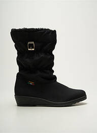 Bottes fourrée talon de 4 à 6cm noir SAMITEX femme