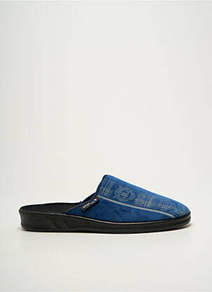 Chaussons/pantoufles voute plantaire bout rond bleu AIRPLUM homme