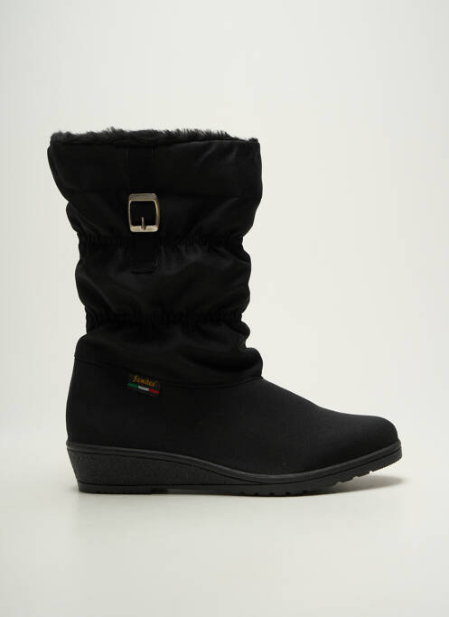 Bottes fourrée talon de 4 à 6cm noir SAMITEX femme