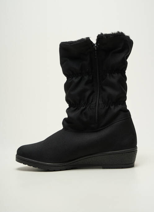 Bottes fourrée talon de 4 à 6cm noir SAMITEX femme