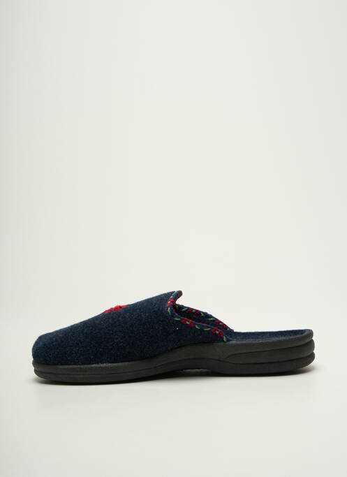 Chaussons/pantoufles  talon plat jusqu'à 3cm bleu FARGEOT femme
