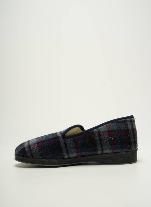 Chaussons/pantoufles bout rond bout rond bleu AIRPLUM homme