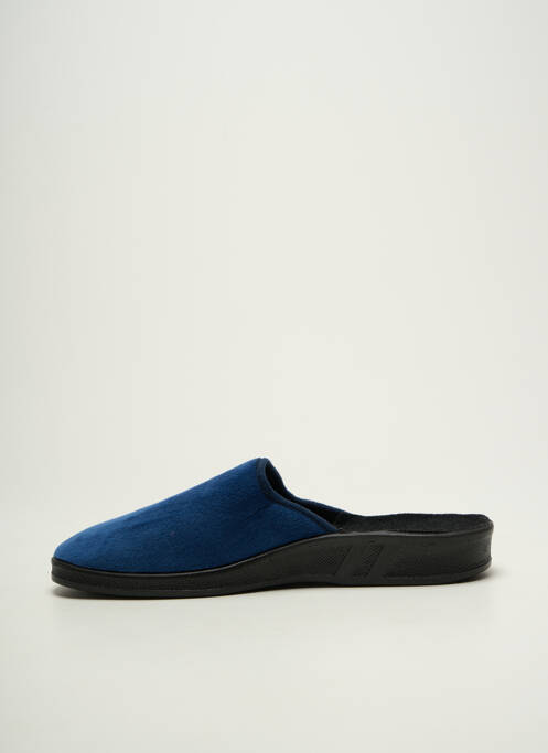 Chaussons/pantoufles voute plantaire bout rond bleu AIRPLUM homme
