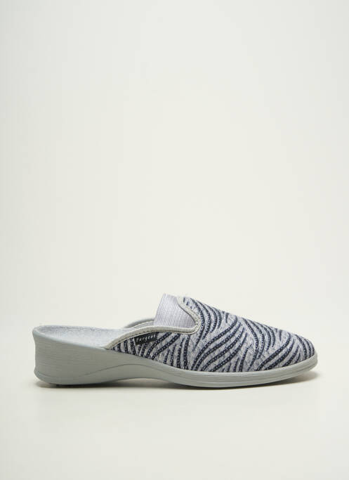 Chaussons/Pantoufles argent FARGEOT femme
