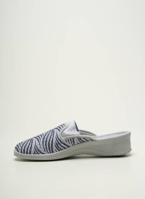 Chaussons/Pantoufles argent FARGEOT femme