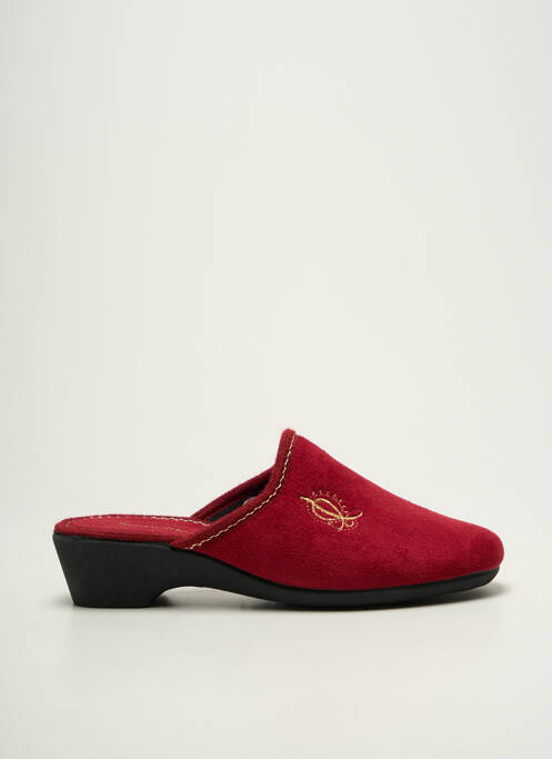 Chaussons/Pantoufles rouge SEMELFLEX femme