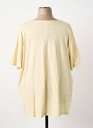 Top stretch manches courtes beige SHEEGO femme