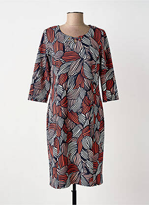 Robe mi-longue noir DAMART femme