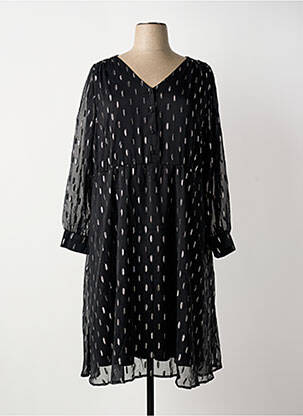 Robe mi-longue noir DAMART femme