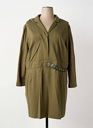 Robe mi-longue vert DAMART femme