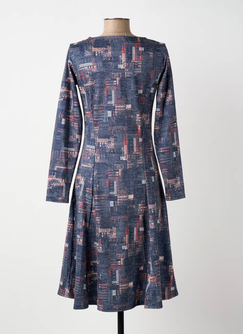 Robe mi-longue bleu DAMART femme