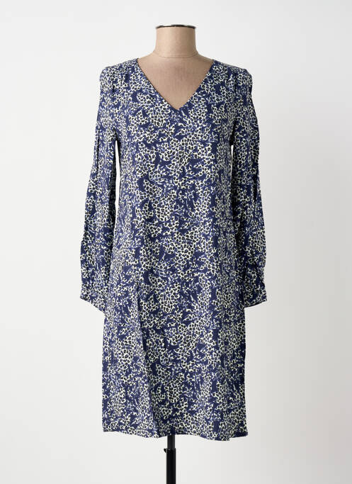 Robe mi-longue bleu LE PETIT BAIGNEUR femme