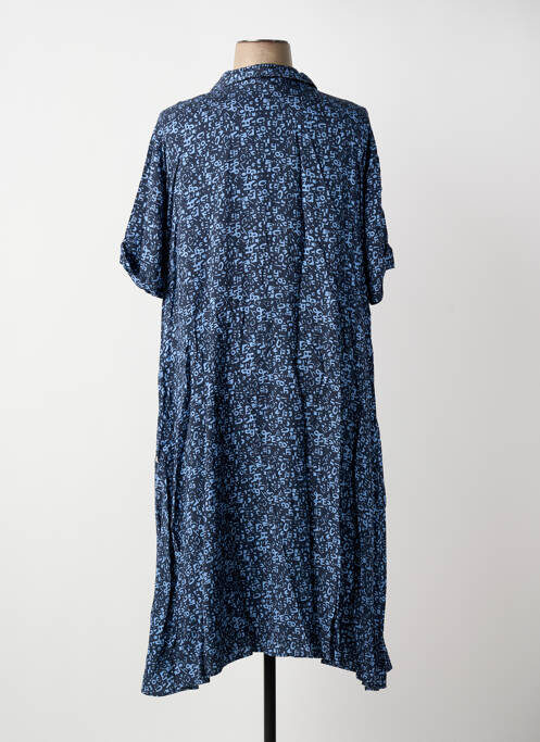 Robe mi-longue bleu SHEEGO femme