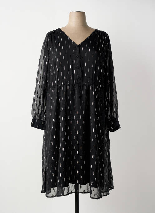 Robe mi-longue noir DAMART femme