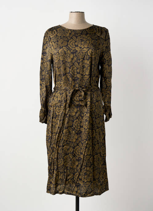 Robe mi-longue vert LE PETIT BAIGNEUR femme