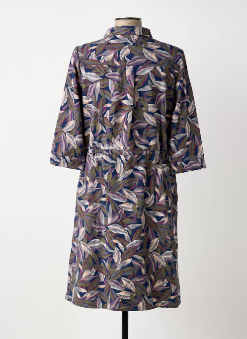 Robe mi-longue violet DAMART femme