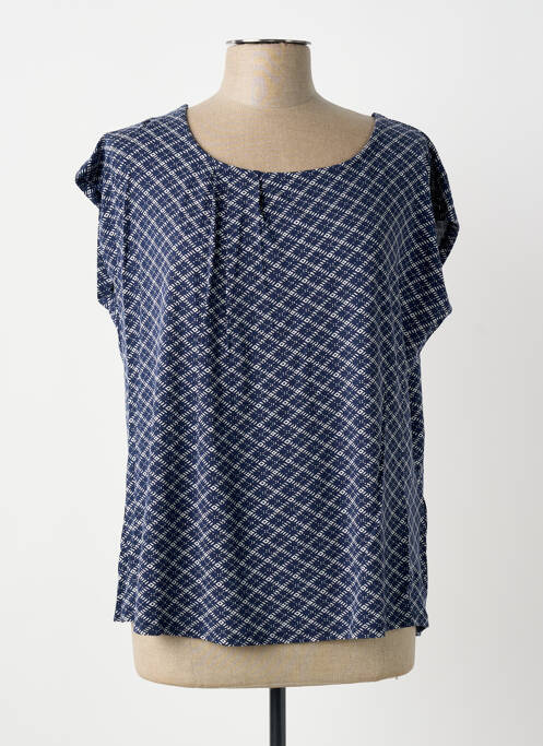 Top bleu SHEEGO femme