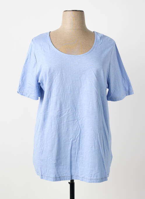 T-shirt bleu SHEEGO femme