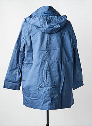 Parka fermeture zippée sur le devant a capuche bleu SHEEGO femme