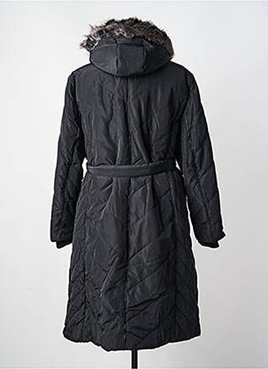 Doudoune poches a capuche noir SHEEGO femme