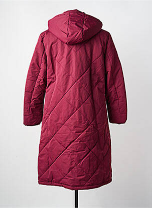 Doudoune poches a capuche rouge SHEEGO femme
