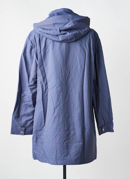 Parka manches longues sans capuche bleu SHEEGO femme