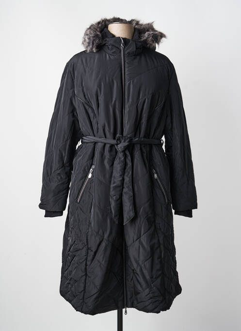 Doudoune poches a capuche noir SHEEGO femme