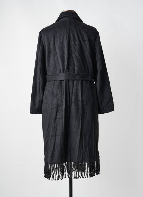 Manteau long noir SHEEGO homme