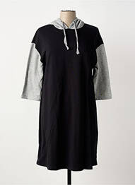 Robe courte manches 3/4 manches 3/4 noir SHEEGO femme