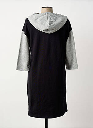 Robe courte manches 3/4 manches 3/4 noir SHEEGO femme