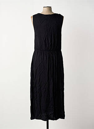 Robe longue sans manche sans manche noir SHEEGO femme