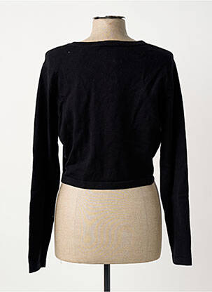 Gilet manches longues stretch noir SHEEGO femme