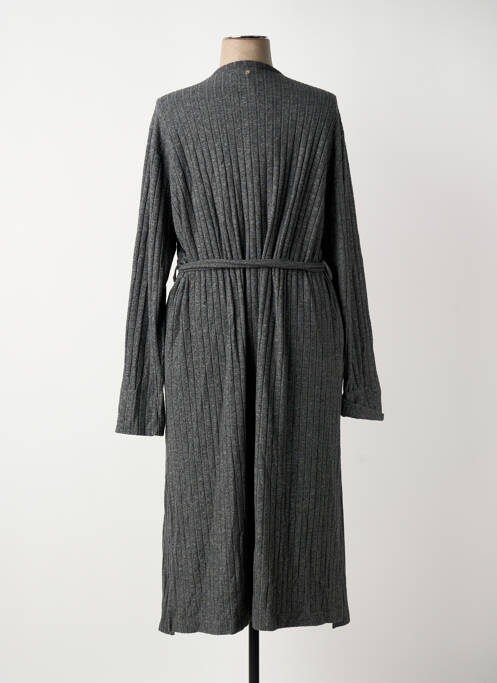 Gilet manches longues stretch gris SHEEGO femme