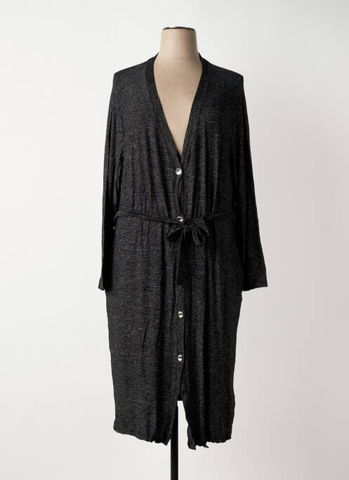 Gilet manches longues noir SHEEGO femme