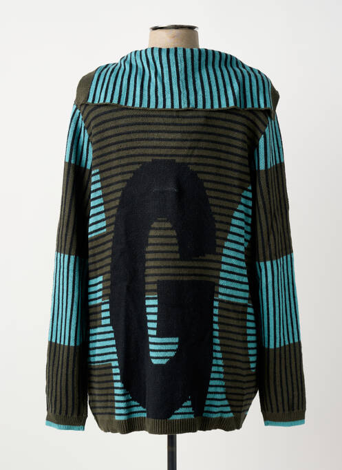 Gilet manches longues vert SHEEGO femme