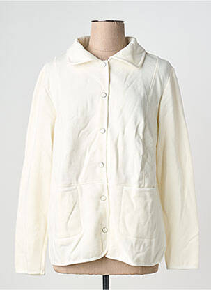 Veste casual coupe droite beige SHEEGO femme