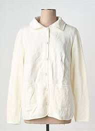 Veste casual coupe droite beige SHEEGO femme