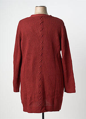 Gilet manches longues stretch rouge SHEEGO femme