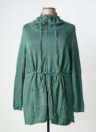 Veste casual poches vert SHEEGO femme