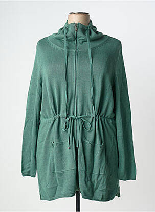 Veste casual poches vert SHEEGO femme